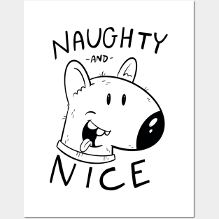 NAUGHTY AND NICE! Posters and Art